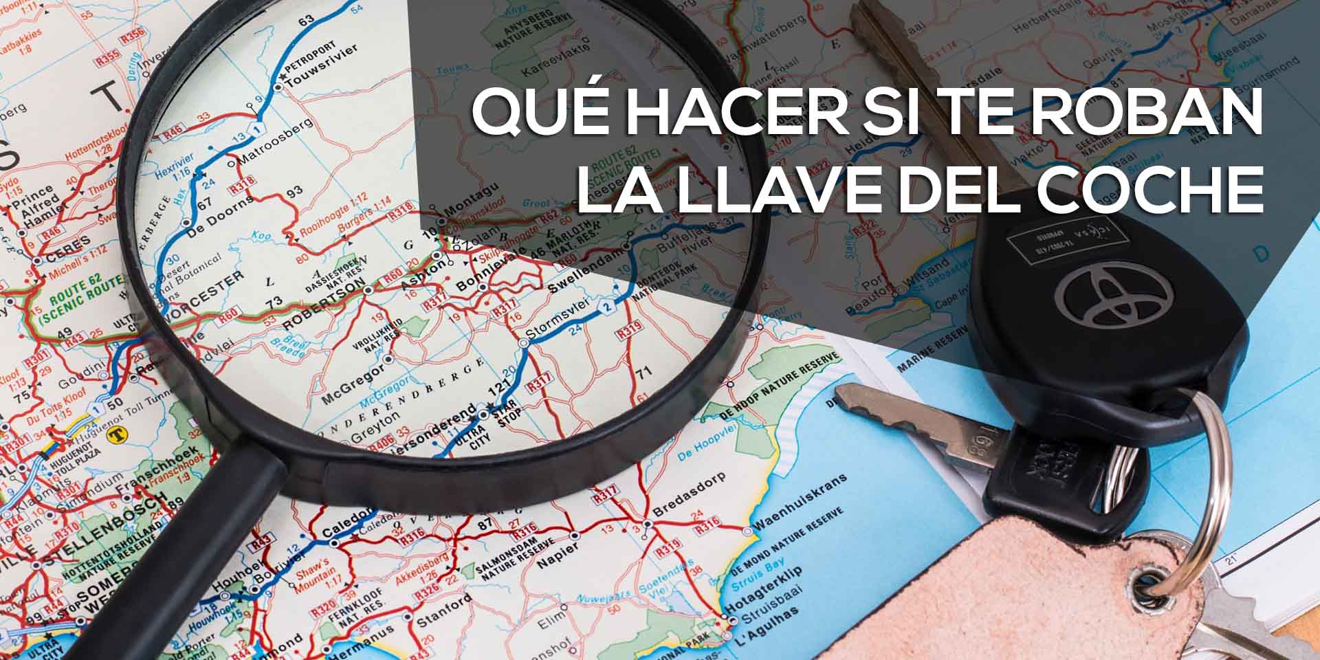 Qué hacer si te roban la llave del coche