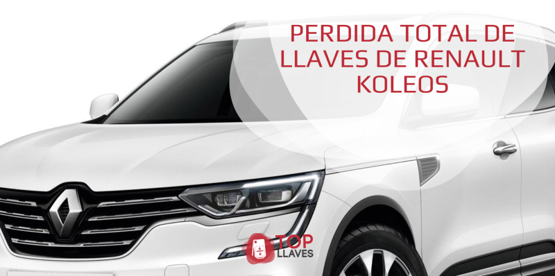 Renault Koleos perdida de llaves mando tarjeta coche