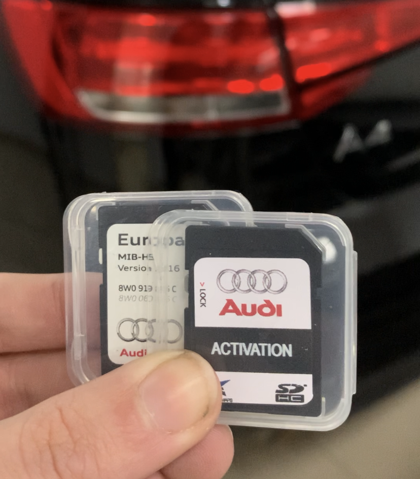 actualizar mapas Audi A4 GPS navegador