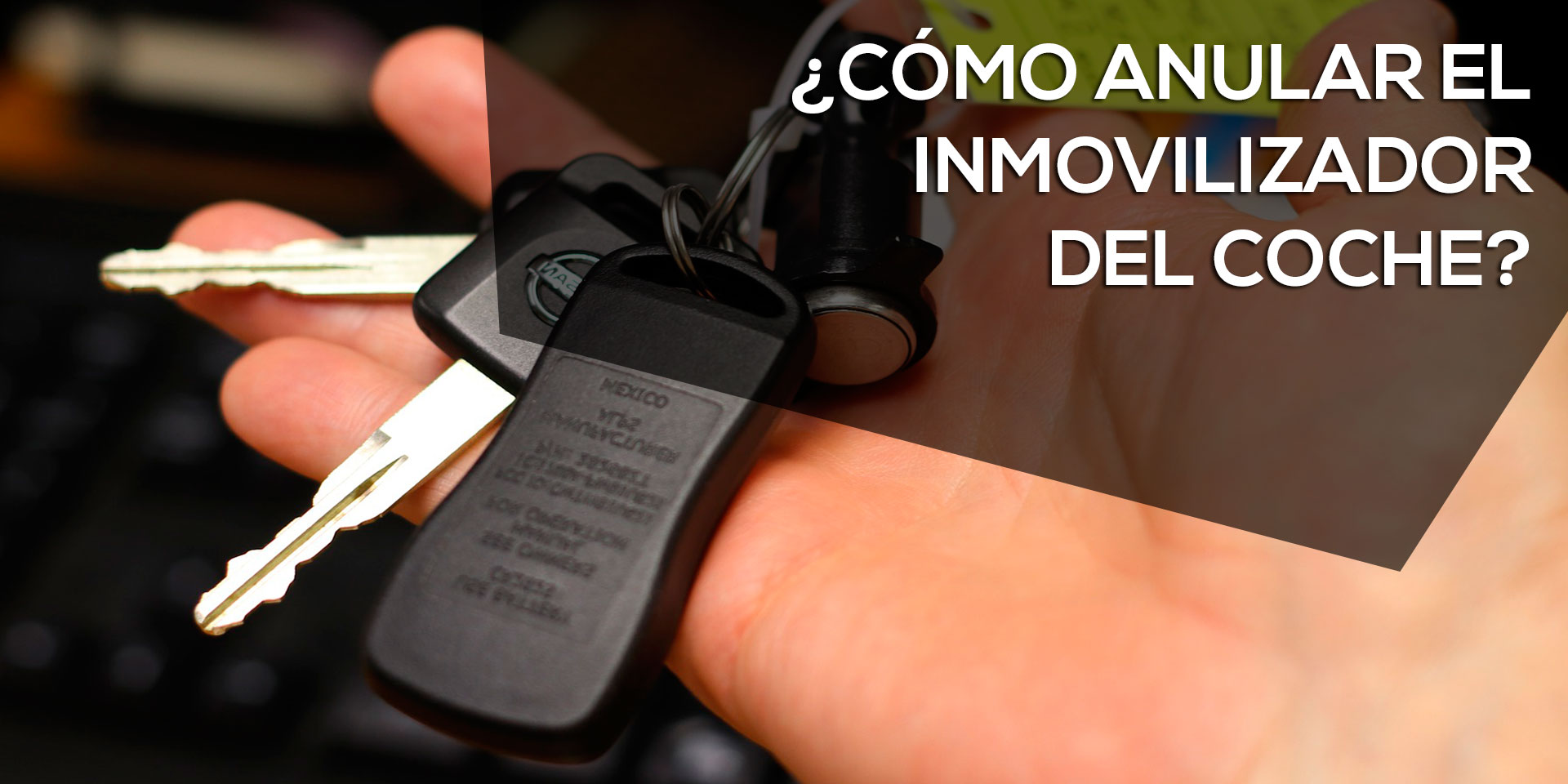 anular inmovilizador coche