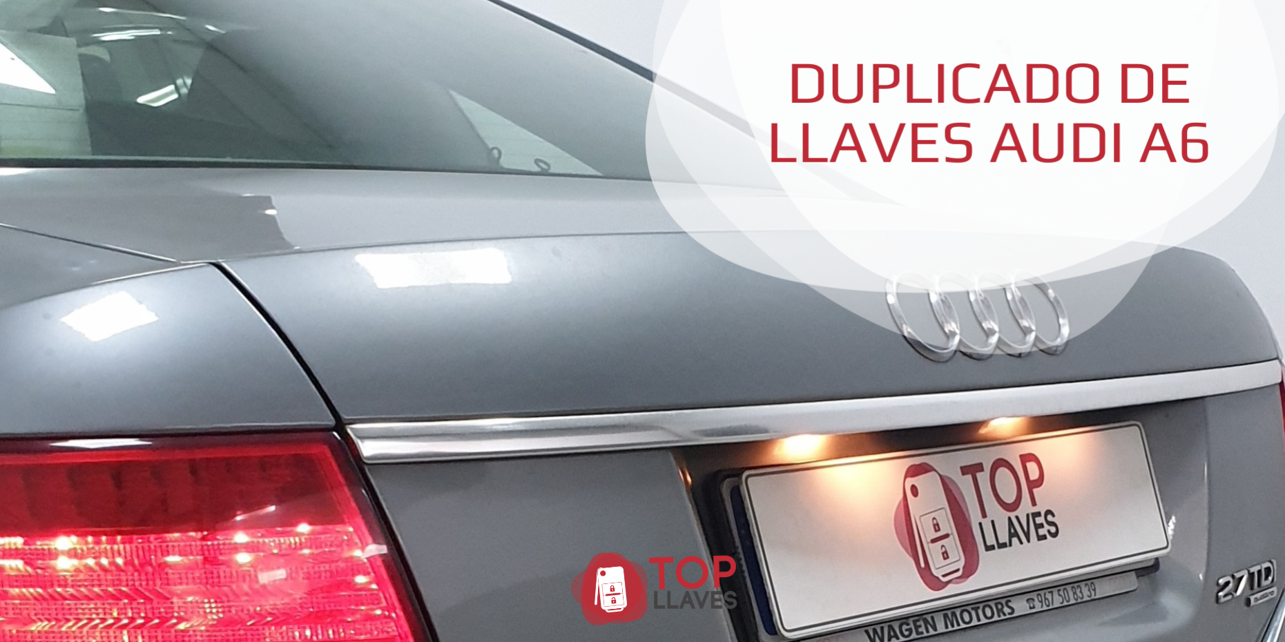 audi a6 duplicado copia mando llave coche vehículo
