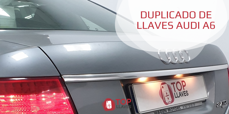 audi a6 duplicado copia mando llave coche vehículo