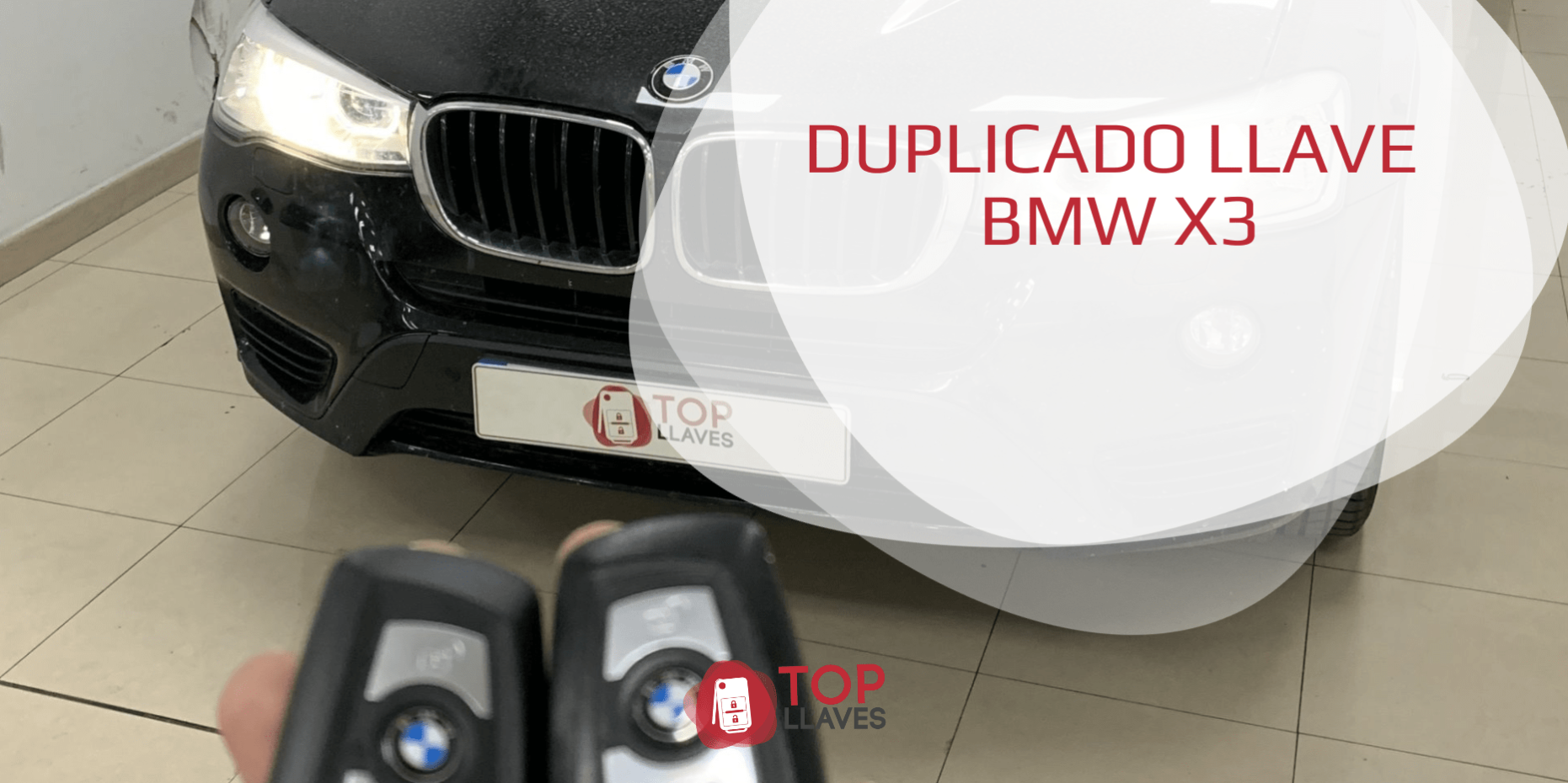 bmw X3 DUPLICADO LLAVES 2010