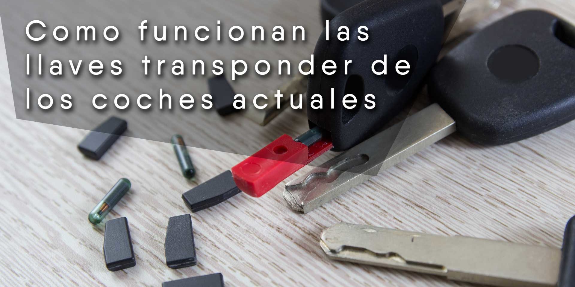 como funcionan transponder llaves coche