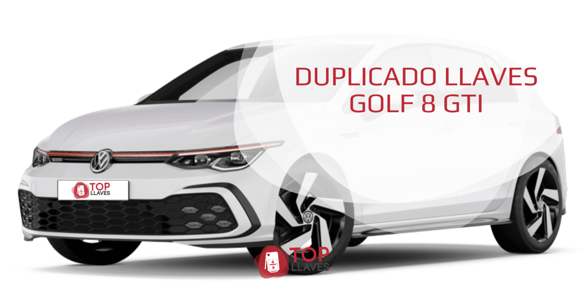 duplicado copia llave mando Golf 8 GTI