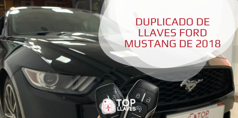 duplicado copia llaves mando coche ford mustang keyless