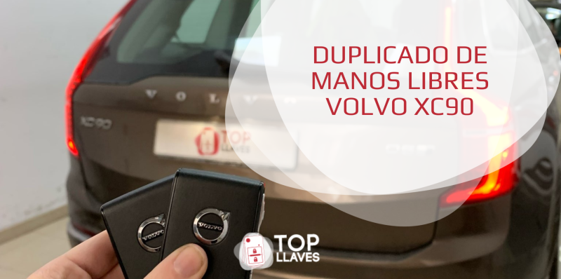 duplicado copia mando llave volvo xc90 2016
