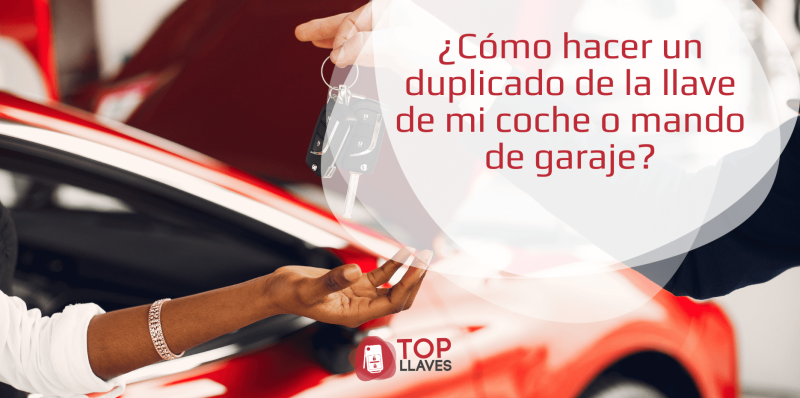 duplicado copia llave coche mando garaje entrega mujer hombre coche keyless