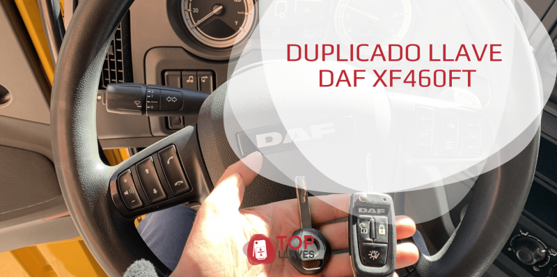 duplicado llave DAF XF460FT