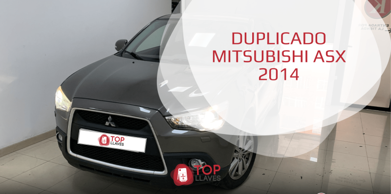 duplicado llave MITSUBISHI ASX 2014