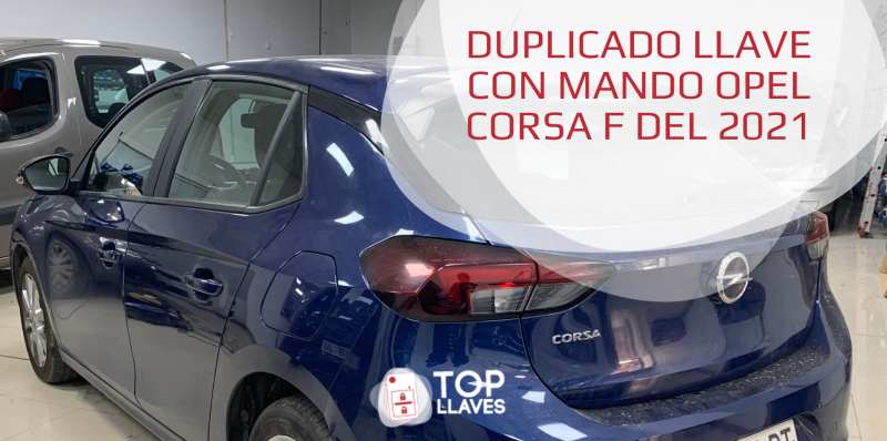 duplicado llave con mando copia coche albacete opel corsa F