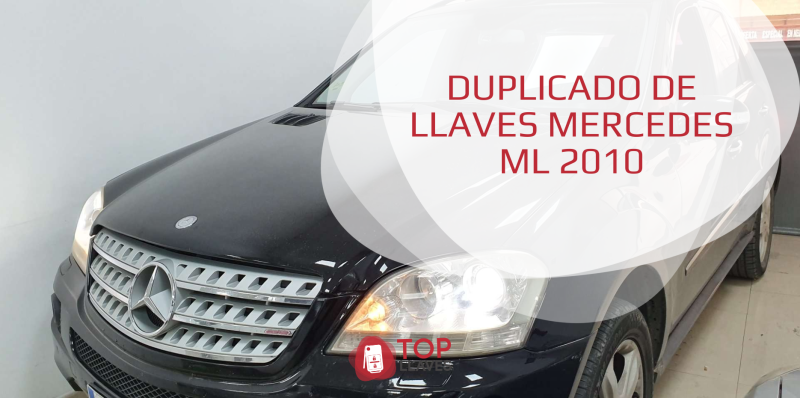 duplicado llave mando mercedes ml distancia españa topllaves copia coche