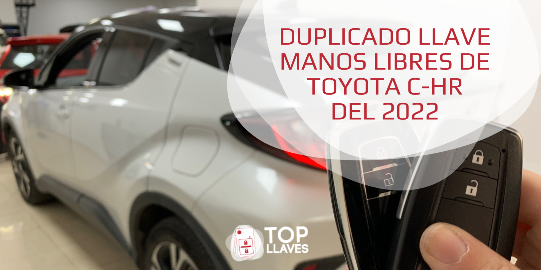 duplicado llave manos libres mando coche vehículo toyota chr duplicado llave manos libres mando coche vehículo toyota chr