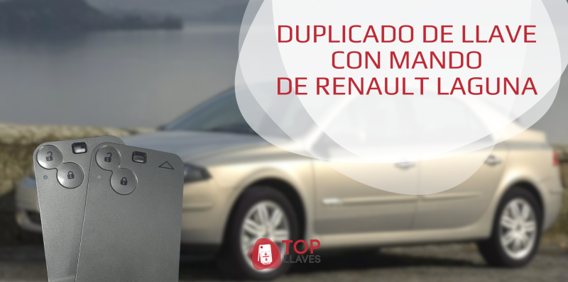 duplicado renault laguna copia llave con mando tarjeta