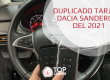 duplicado tarjeta mando vehículo topllaves dacia sandero