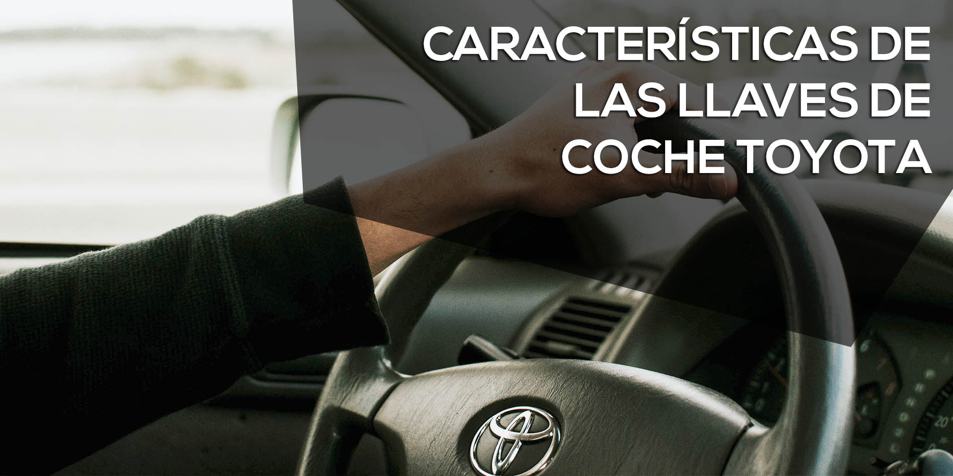 Características de las llaves de coche Toyota