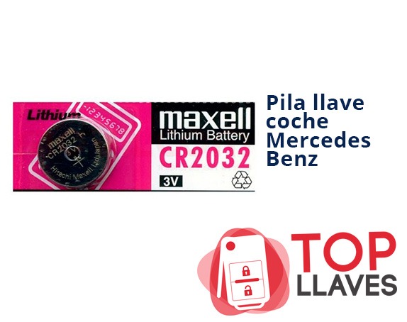 pila llave mercedes