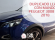 duplicado llave con mando peugeot 3008