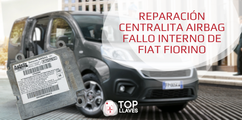 reparacion airbag centralita error fallo interno fiat fiorino