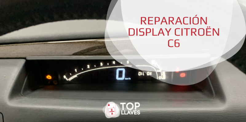 reparacion cuadro instrumentos display citroen c6 apagado reparacion cuadro instrumentos display citroen c6 apagado