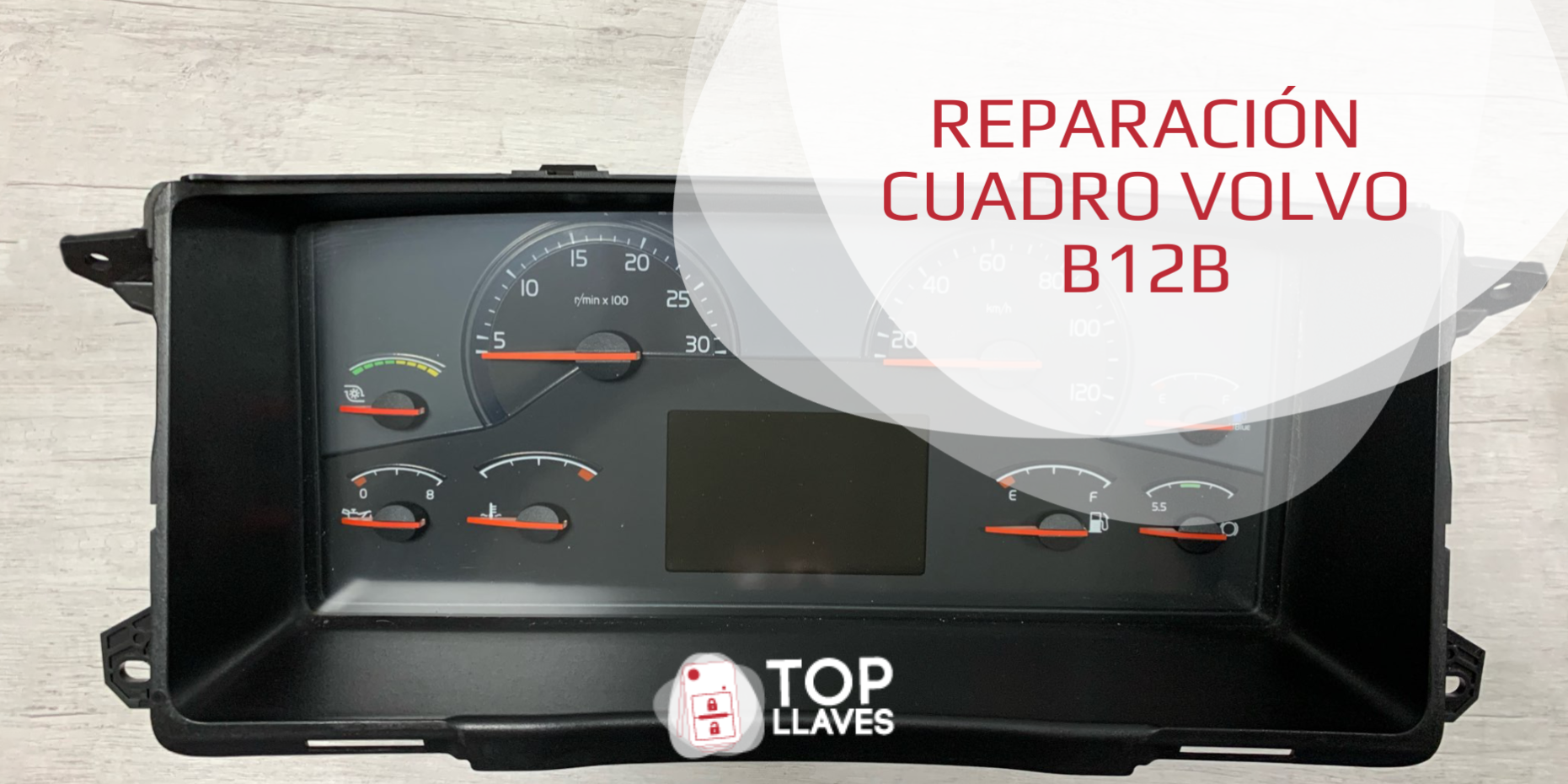 reparacion cuadro volvo b12b bus aguja temperatura fallo camion reparacion cuadro volvo b12b bus aguja temperatura fallo camion