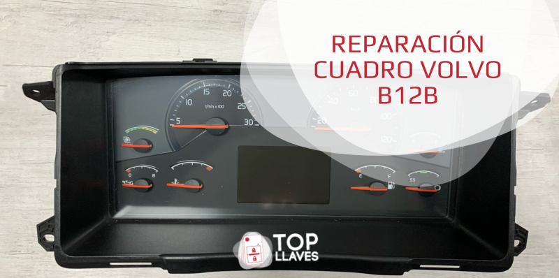 reparacion cuadro volvo b12b bus aguja temperatura fallo camion