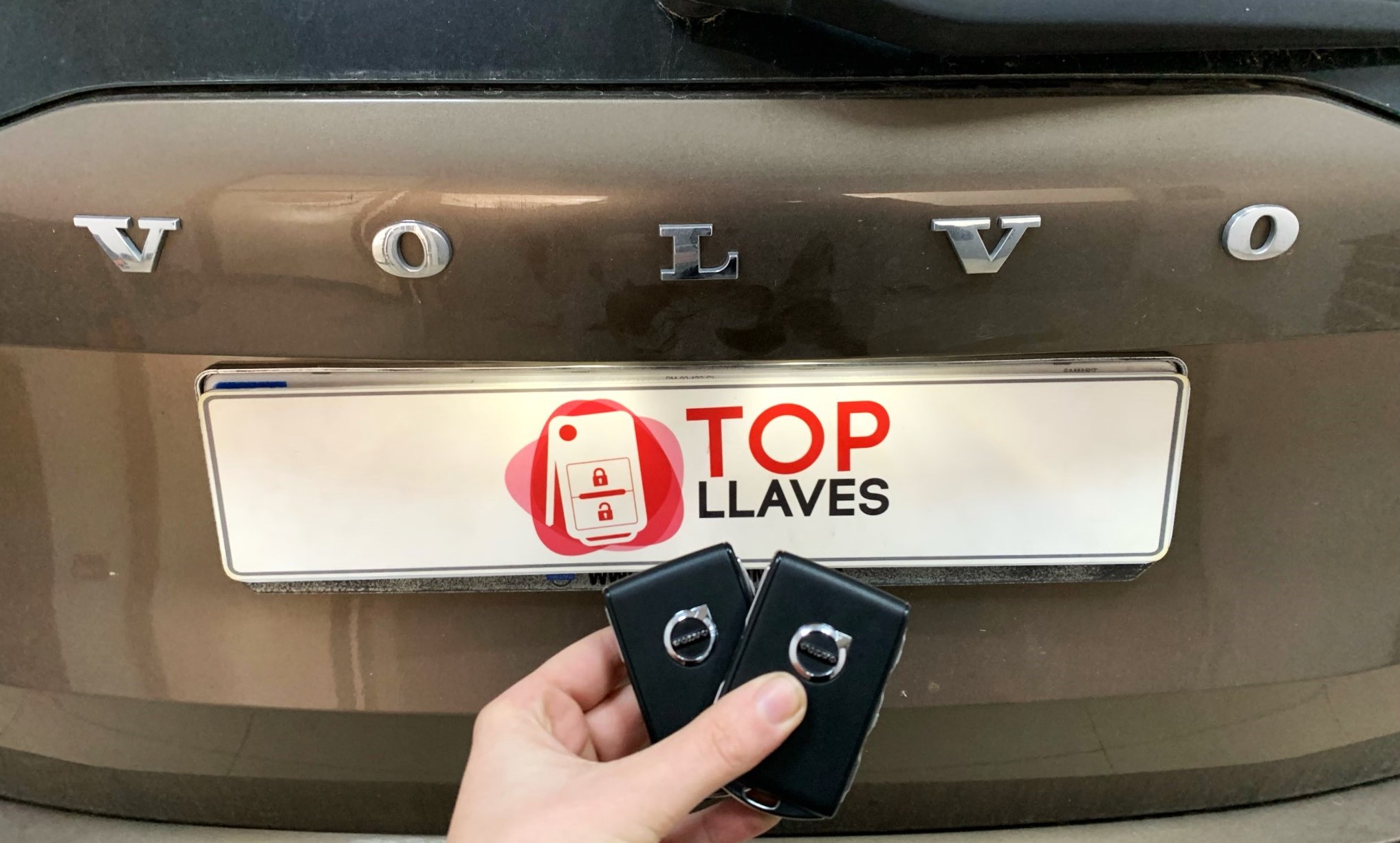 volvo xc90 2016 duplicado mando keyless manos libres copia llave